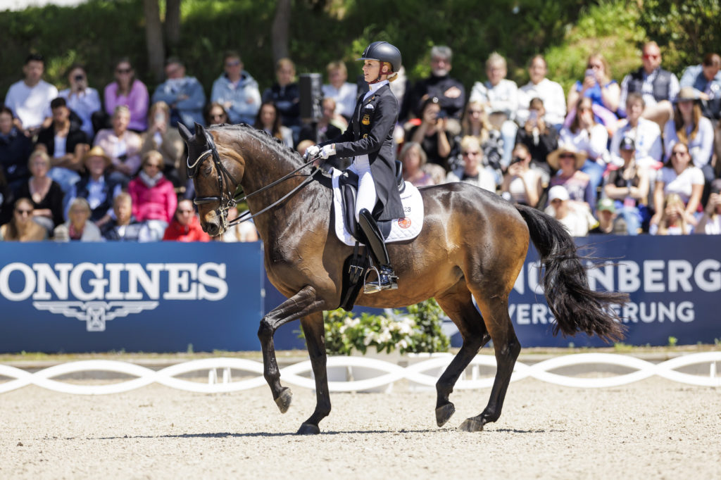 Jessica von Bredow Werndl und Dalera Deutsche Meister Kür 2024 kein