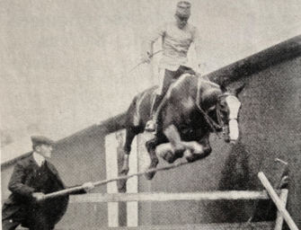 Background: parallel bars in equestrian sports, equestrian sports and the Barr affair