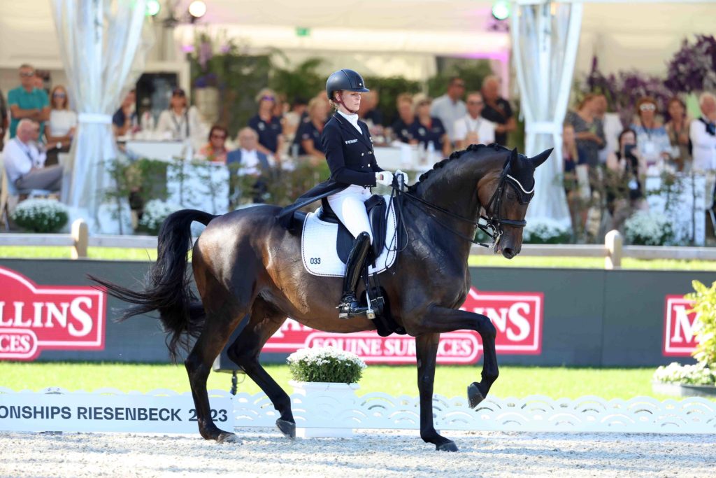 Jessica von BredowWerndl beste im EMGrand Prix, Duell Dalera