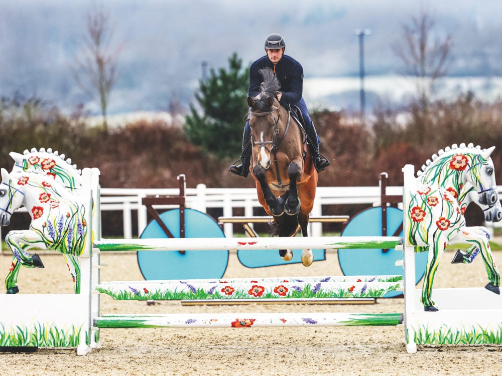 Olympia 2024 Reiten Richard Vogel mit Kometenaufstieg er trainierte